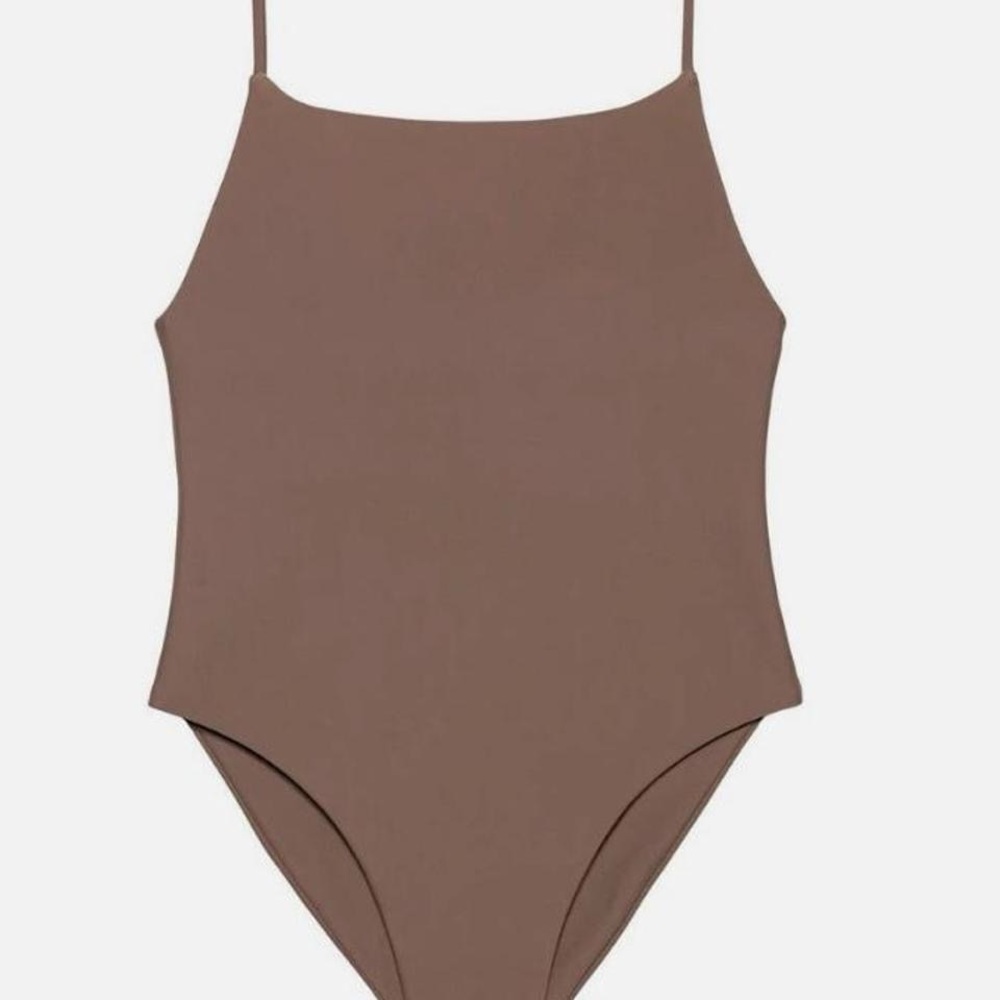 Jade Swim Nude One-Piece Swimsuit